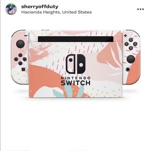 Laurdiy Nintendo Switch Skin Sticker NEW
